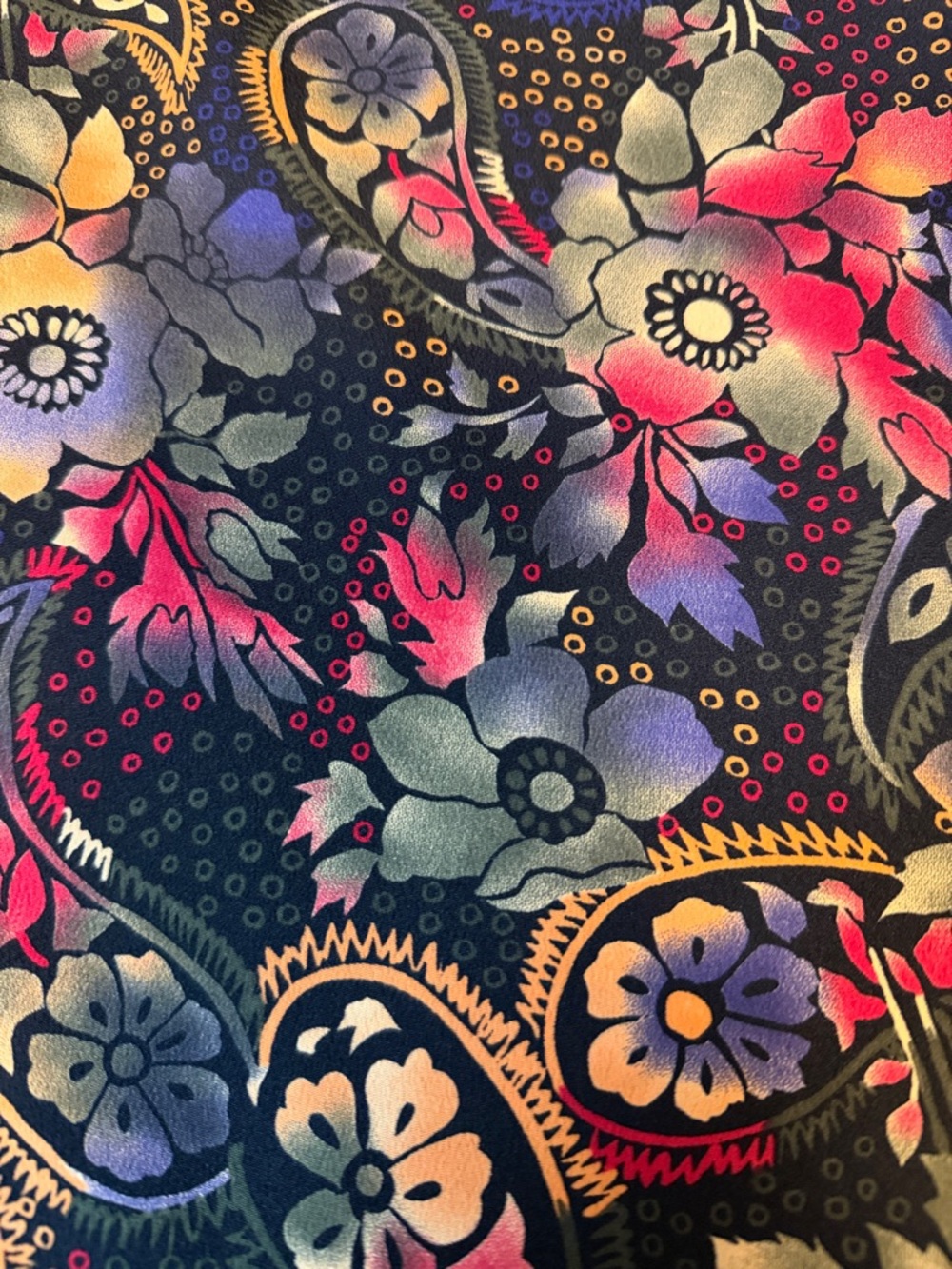 Sag Harbor Plus Size 14 Floral Skirt - Picture 3 of 4